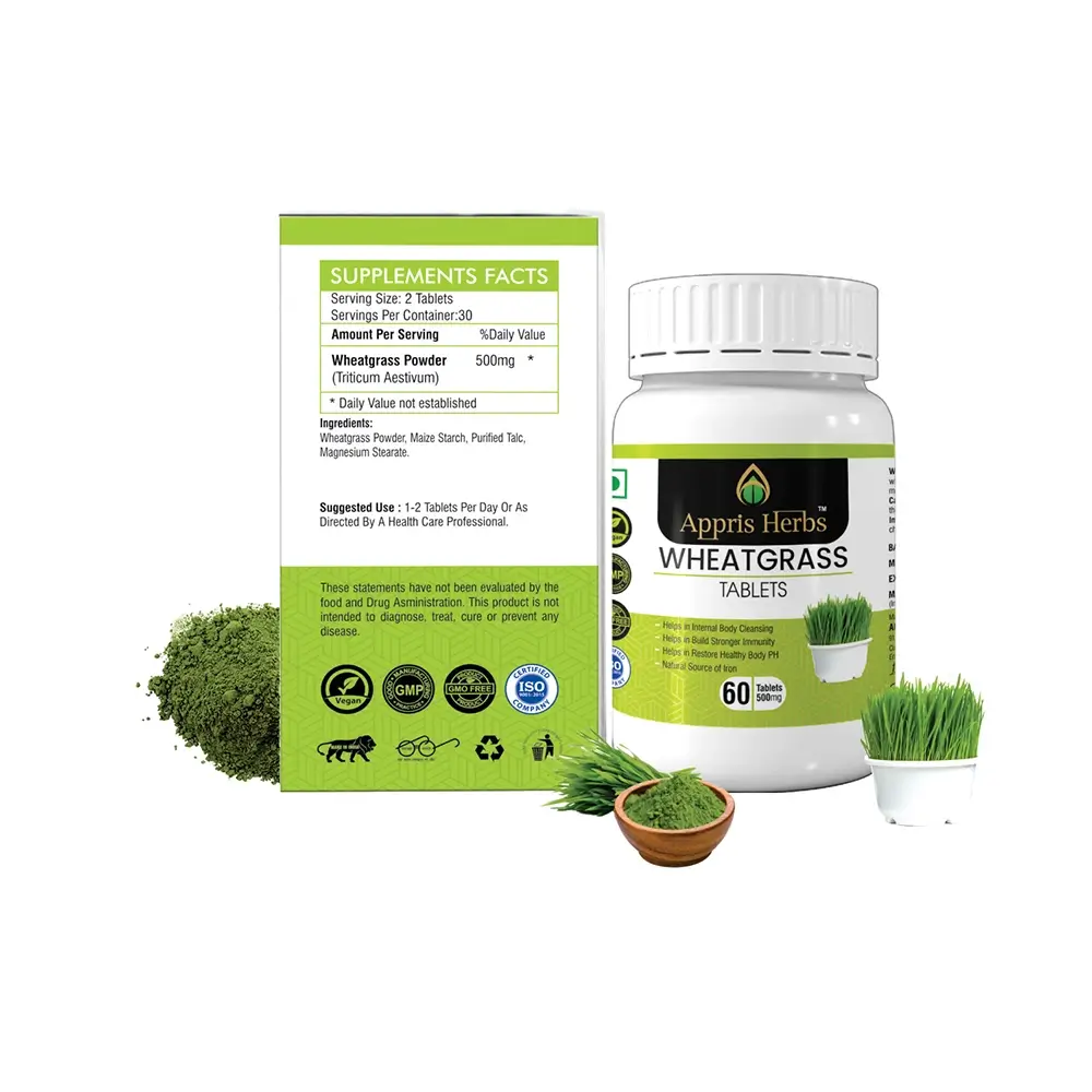 Wheat Grass Tablet (Pack of 2) – ApprisHerbs